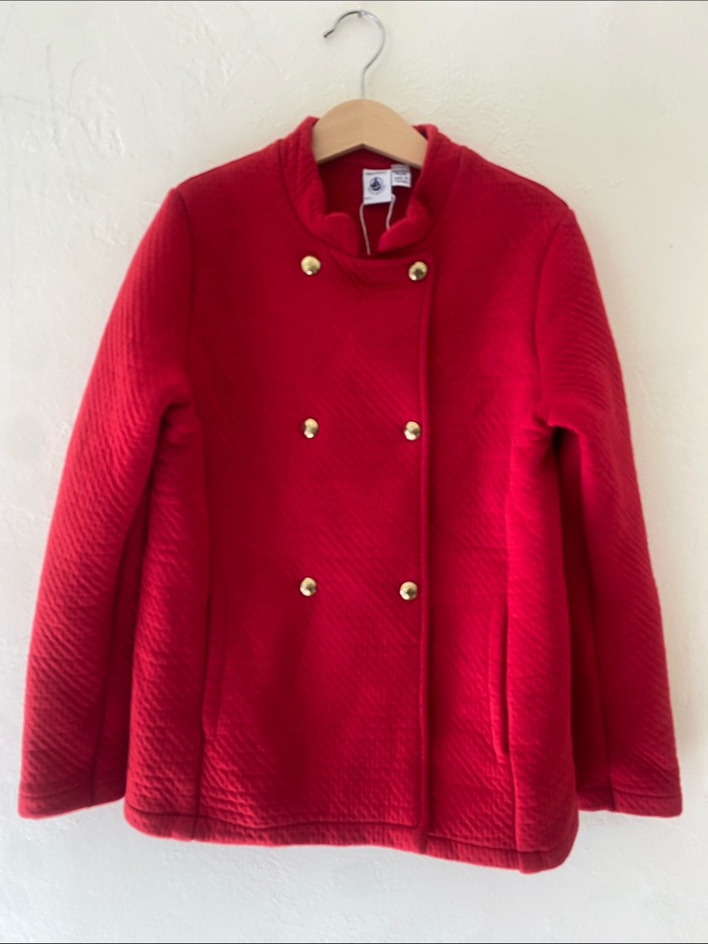 Petit Bateau Double Breasted Snap Jacket